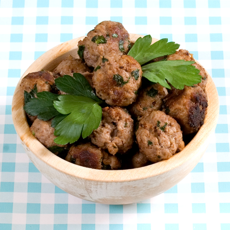 Boulettes de boeuf aux herbes