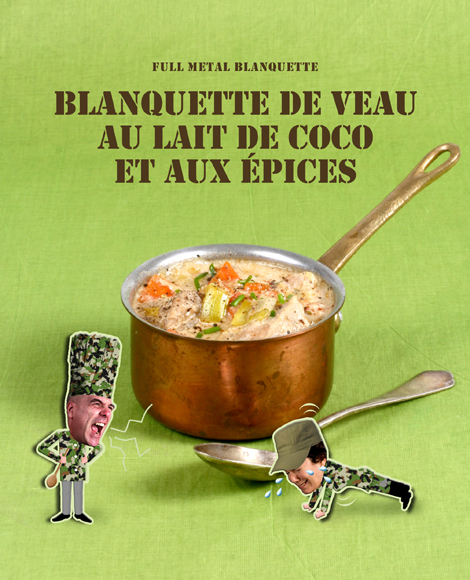 Blanquette de veau au lait de coco