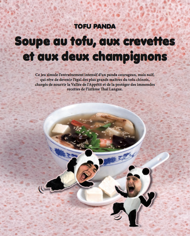 Tofu panda