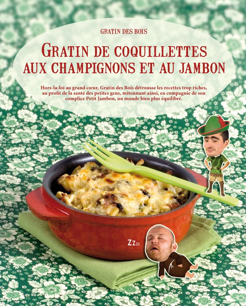 Gratin coquillettes champignons